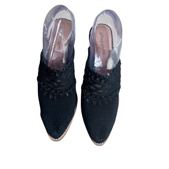 Jeffrey Campbell - Favela Woven Black Mule Sz 7/7.5 - Picture 3 of 11